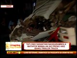 Truck rams vehicles, shops in Cavite