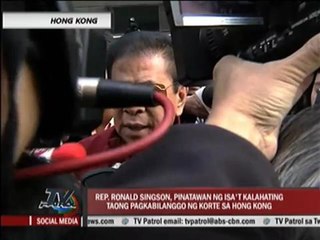 Rep. Singson gets 1 1/2 years in prison for drugs