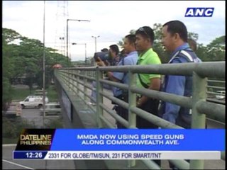 MMDA now using own speed guns in QC