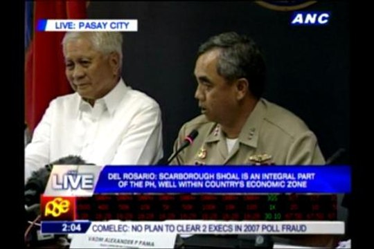 PH files diplomatic protest over Scarborough incident