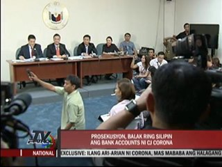 Prosecutors want to see Corona’s bank accounts