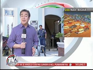 EXCL: Firemen blast police station with water