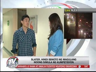 Slater wants to keep friendship with Divine