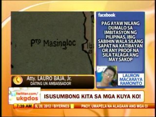 Punto por Punto: Standoff sa Scarborough Shoal umiinit