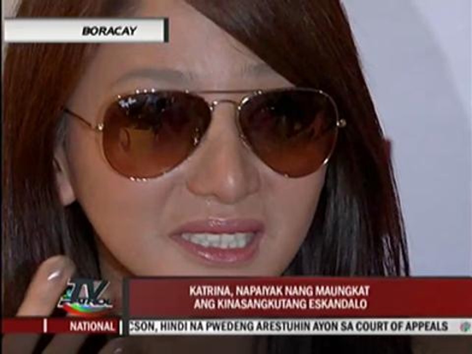 Dancer's bra comes off during Boracay show
