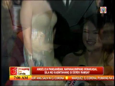 Angelica dreams of marrying Derek