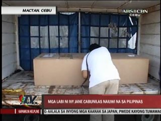 Remains of Pinay nurse from NZ rubble return home