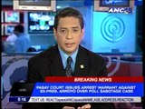SC: Arrest warrant bars Arroyo from leaving PH
