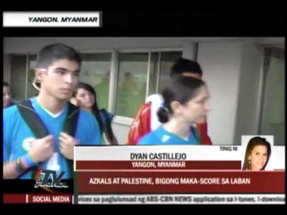 Azkals-Palestine match ends in draw