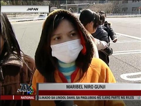 Pinoys in Japan ecstatic over relief items
