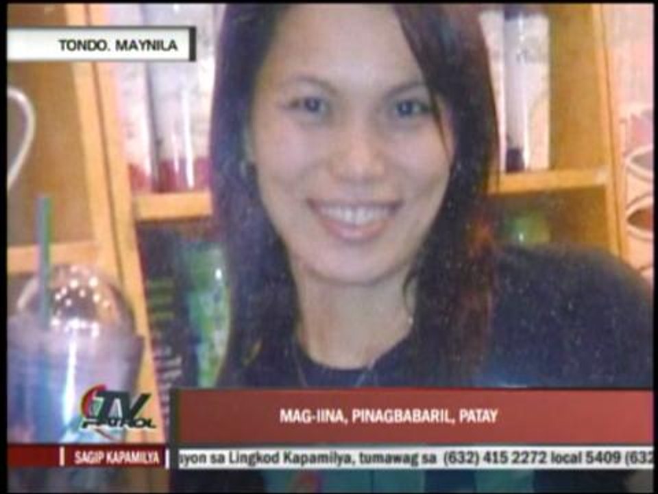 Pulutan' blamed for Tondo family massacre