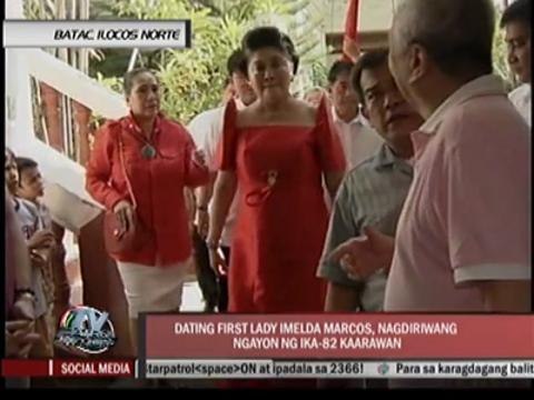 Imelda Marcos marks 82nd birthday