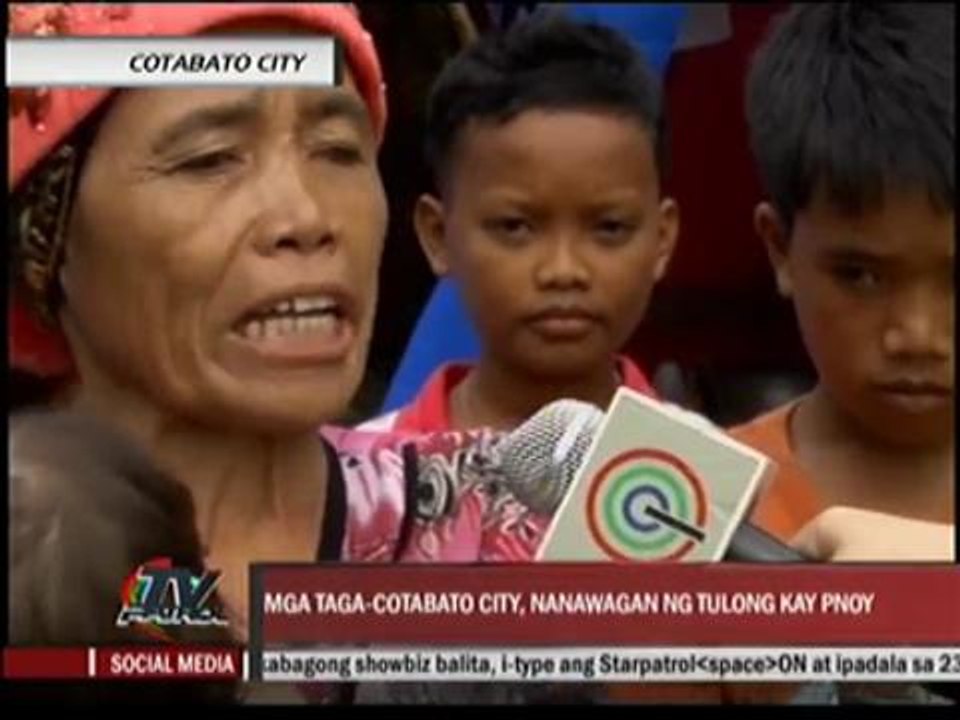 Cotabato City residents appeal for help