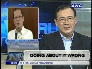 Teditorial: Going about it wrong