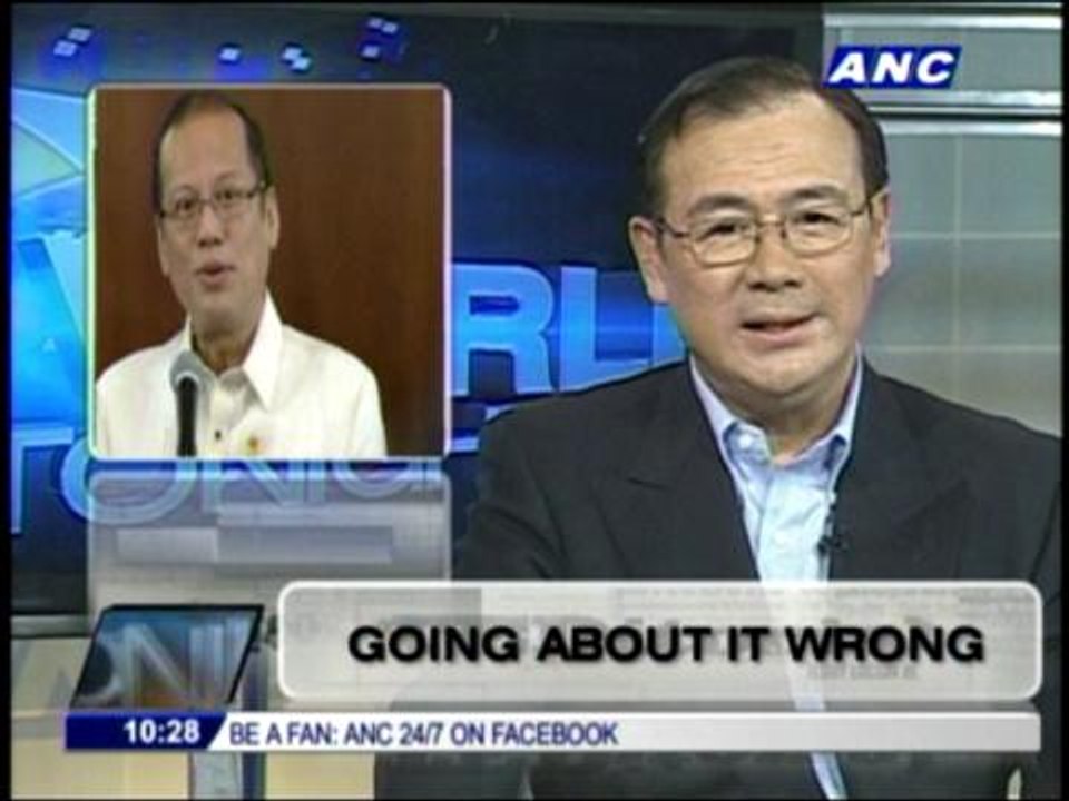 Teditorial: Going about it wrong
