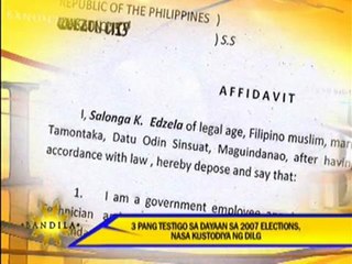 3 more witnesses reveal 2007 poll fraud