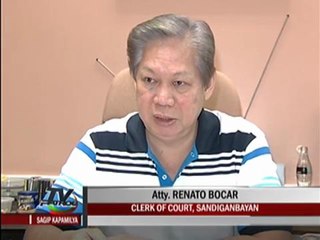 Arroyo's graft cases to be raffled off next week