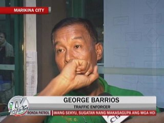 Taxi driver nabbed for pointing gun at traffic aides