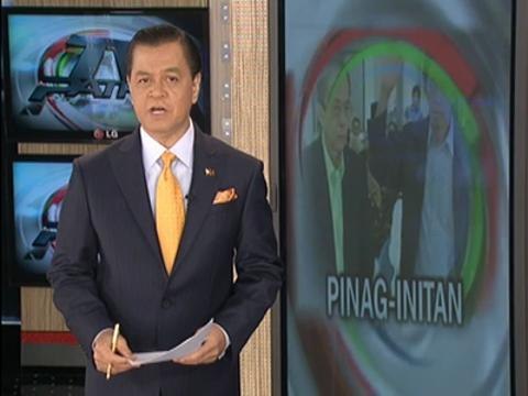 Militants throw tomatoes at photos of Palparan, PNoy