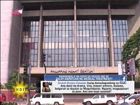 Heart attack may kill Zaldy, doctor warns