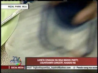 More people go to Rizal Park on New Year’s Eve