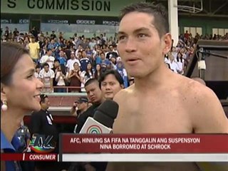 AFC asks FIFA to lift suspension of 2 Azkals