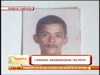 Boats collide in Pampanga, 1 killed