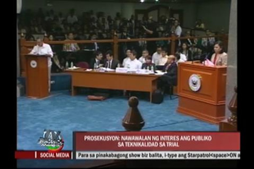 Prosecutors: Objections delay impeachment trial