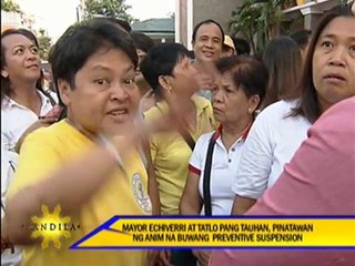 Ombudsman orders Echiverri suspension