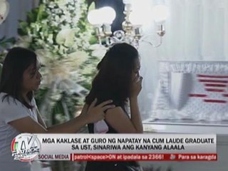 Profs, classmates remember slain UST alumna