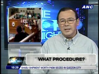 Teditorial: What procedure?