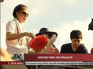 'Showtime' expanded for noontime slot