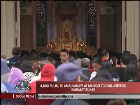 Heightened security assured during Nazarene feast