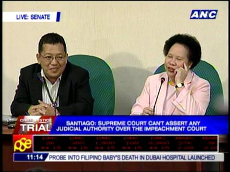 Miriam on impeach trial: I'd rather go scuba diving