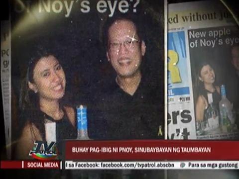 PNoy’s love life catches public's eyes