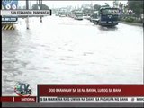 Arroyo visit flooded areas in Pampanga