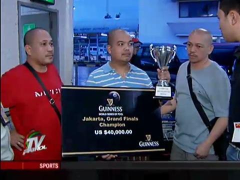 Django inducted to Billiards Hall of Fame