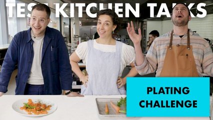 Professional Chefs Challenged to Plate Carrots in 1 Minute