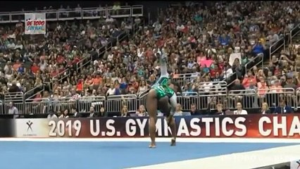 SIMON BILES hace HISTORIA con este INCREIBLE MOVIMIENTO en la COMPETENCIA de GIMNASIA E.U 2019