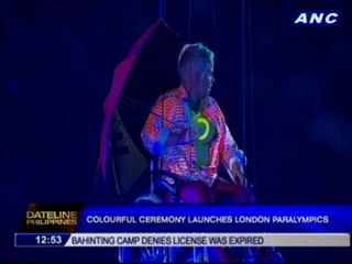 Colorful ceremony launches London Paralympics