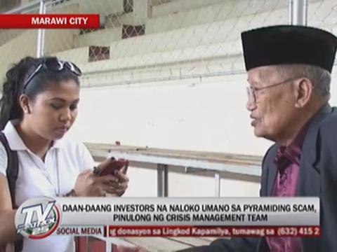 Authorities fear 'pyramid' scam-related unrest