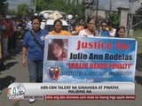 Kin of slain ABS-CBN talent cries justice