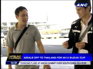 Télécharger la video: Azkals off to Thailand for 2012 Suzuki Cup