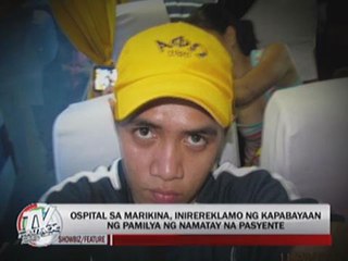Family wants Marikina hospital probed