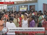 Sagip Kapamilya gives aid to 500 Baganga families