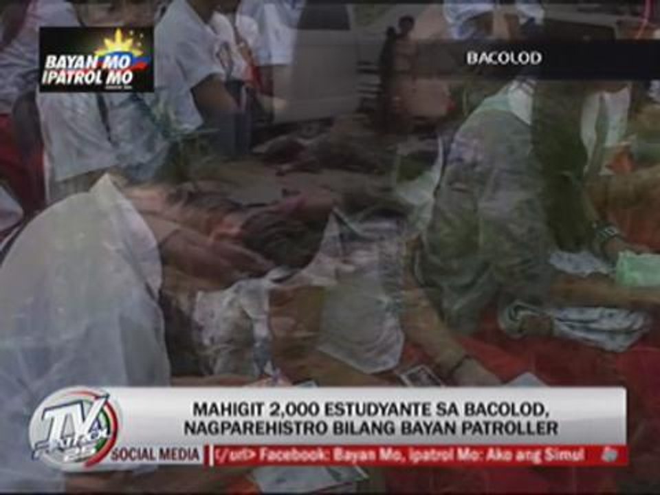 Bacolod students are new Bayan Patrollers