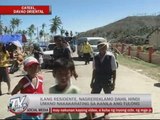 Cateel residents cry for more relief goods