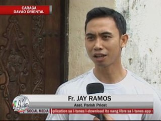 Typhoon victims in Caraga seek shelter inside old church