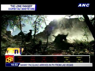 Sneak peek- Johnny Depp in 'The Lone Ranger'