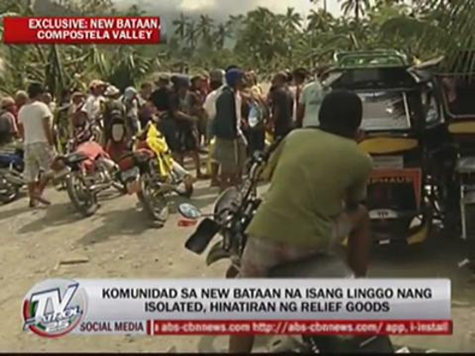 EXCL: Aid finally reaches isolated ComVal sitio